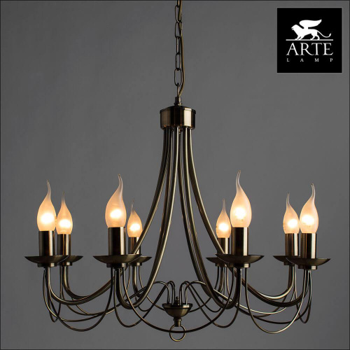 Подвесная люстра Arte Lamp Maypole A6300LM-8AB Подвесная люстра Arte Lamp Maypole A6300LM-8AB