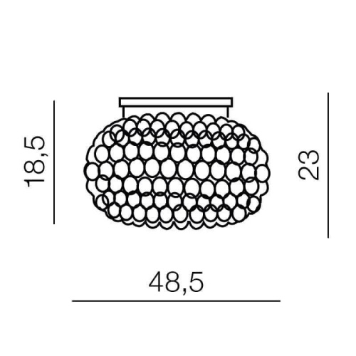 Потолочная люстра Azzardo Acrylio 50 top AZ0053