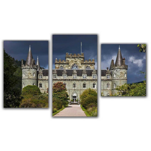Мини модульная картина Замок Toplight 55х94см TL-MM1007