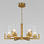 Подвесная люстра Eurosvet Arganie 60133/6 латунь