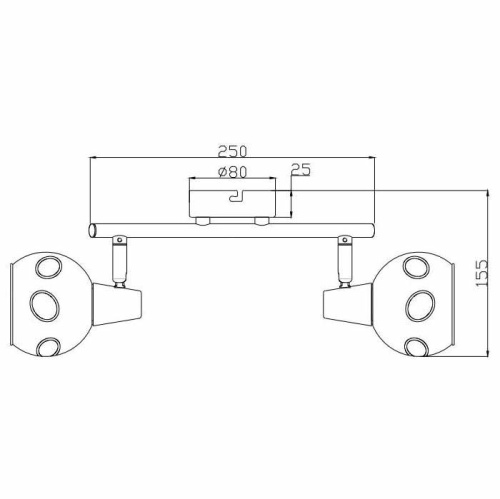 Спот Rivoli Nioba 7030-702 Б0047103