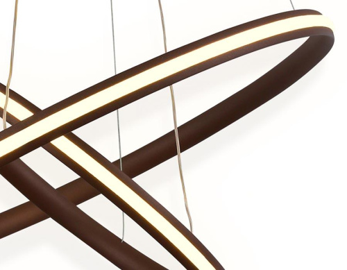 Подвесной светодиодный светильник Ambrella light Line Metallic FL406 Подвесной светодиодный светильник Ambrella light Line Metallic FL406