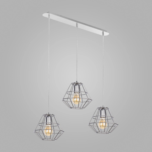 Подвесной светильник TK Lighting 4205 Diamond Silver