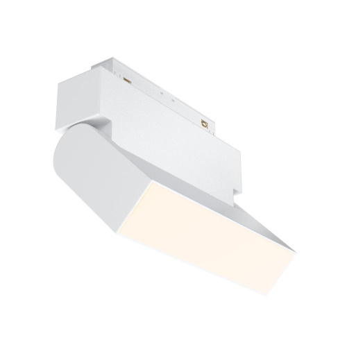 Трековый светодиодный светильник для магнитного шинопровода Maytoni Track lamps TR013-2-10W3K-W Трековый светодиодный светильник для магнитного шинопровода Maytoni Track lamps TR013-2-10W3K-W