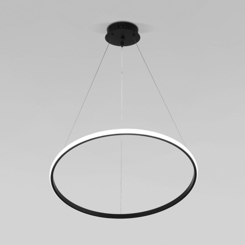 Подвесной светодиодный светильник Eurosvet Collars 90264/1 черный Подвесной светодиодный светильник Eurosvet Collars 90264/1 черный