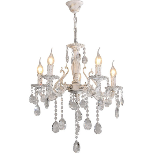 Подвесная люстра IMEX Versailles KL.2339-5-P WG Подвесная люстра IMEX Versailles KL.2339-5-P WG