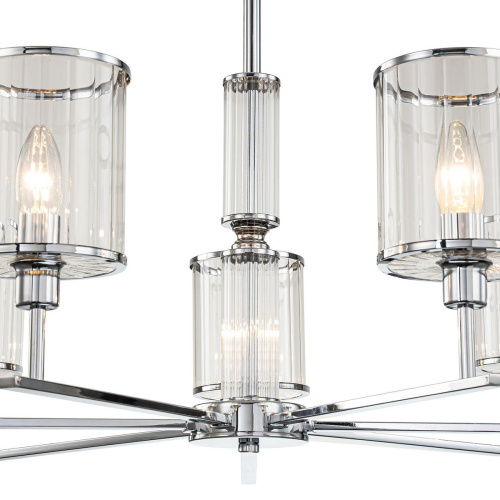 Подвесная люстра Indigo Dante 13022/7R Chrome V000412 Подвесная люстра Indigo Dante 13022/7R Chrome V000412