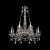 Подвесная люстра Bohemia Ivele 1411/8+4/240/h-83/G