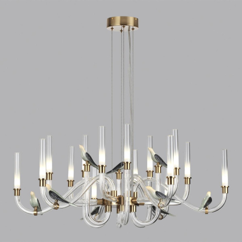 Подвесная светодиодная люстра Odeon Light L-Vision Lark 5431/37L Подвесная светодиодная люстра Odeon Light L-Vision Lark 5431/37L