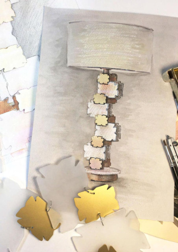 Настольная лампа Maytoni Valencia H601TL-01BS