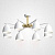 Потолочная Люстра Noa 8 White By Imperiumloft By Imperiumloft