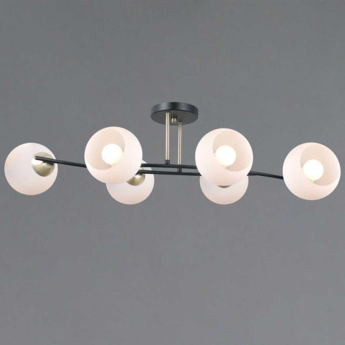 Светильник потолочный Illumico IL0798-6CSQ-25 BK AB TRENTO Светильник потолочный Illumico IL0798-6CSQ-25 BK AB TRENTO