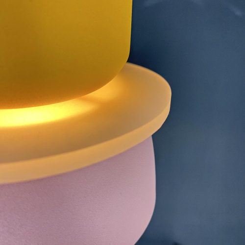 Подвесной Светильник Ilo D18,5 Yellow/Pink By Imperiumloft