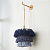 Подвесной Светильник Tassel Wall Синий By Imperiumloft