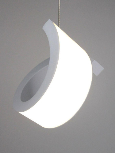 Подвесной светодиодный светильник Elvan PD-1203/1-12W-WW-Wh