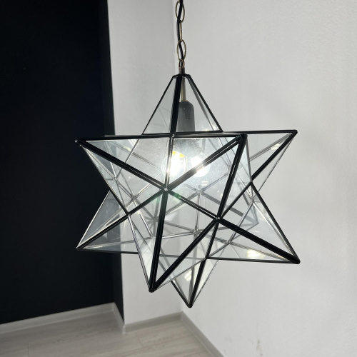 Люстра Black Star Clear Glass 40 См By Imperiumloft
