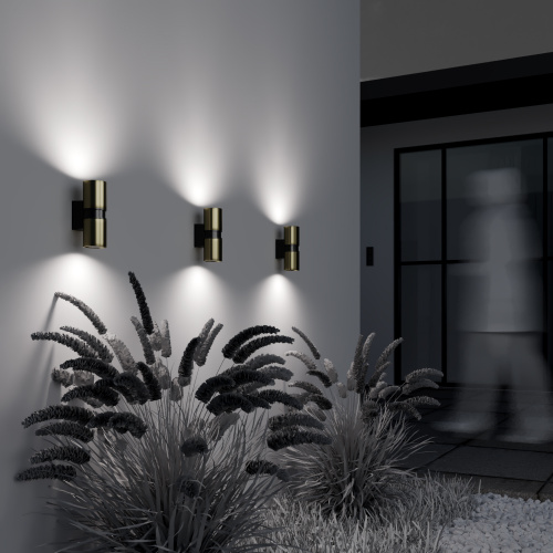 Настенный светильник (бра) Outdoor O582WL-02BS