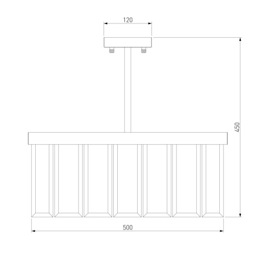 Потолочная люстра Bogates Eclipse 358/5 Smart