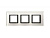 Рамка 3-постовая Schneider Electric Unica Class MGU68.006.7C2