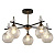Потолочная люстра IMEX MD.4892-5-S COFFEE+FGD