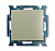 Выключатель одноклавишный ABB Basic55 10A 250V шампань 2CKA001012A2164