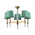 Подвесная люстра Odeon Light Modern London 4887/5