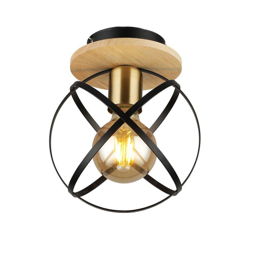 Потолочный светильник Seven Fires Mirna WD3573/1C-BK-AB Потолочный светильник Seven Fires Mirna WD3573/1C-BK-AB