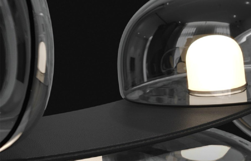 Подвесной светодный светильник Crystal Lux Bosque SP7 L3000 Black/Transparent Подвесной светодный светильник Crystal Lux Bosque SP7 L3000 Black/Transparent