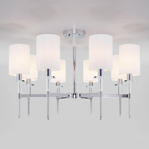 Подвесная люстра Eurosvet Brielle 60132/8 хром