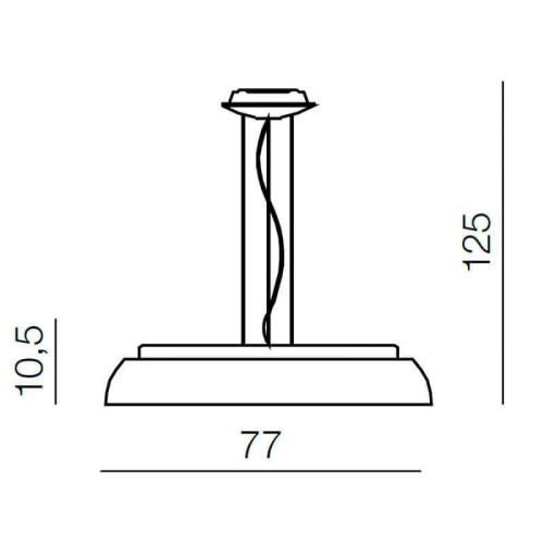 Подвесная люстра Azzardo Biscotto 77 AZ0563