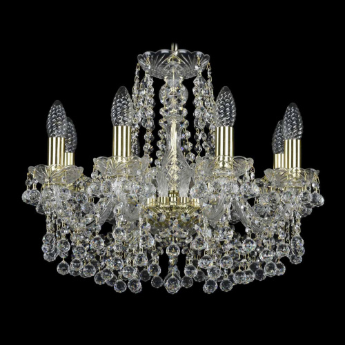 Подвесная люстра Bohemia Ivele 1409/8/160 G Подвесная люстра Bohemia Ivele 1409/8/160 G
