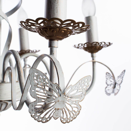 Подвесная люстра Arte Lamp 27 A6114LM-5WG Подвесная люстра Arte Lamp 27 A6114LM-5WG