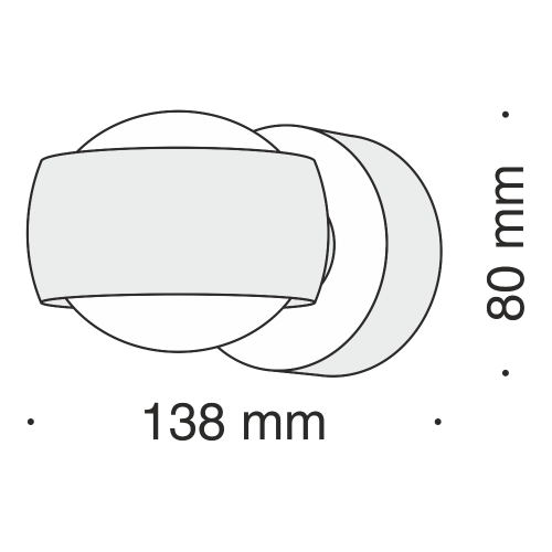 Бра Maytoni Lens MOD072WL-L8W3K Бра Maytoni Lens MOD072WL-L8W3K