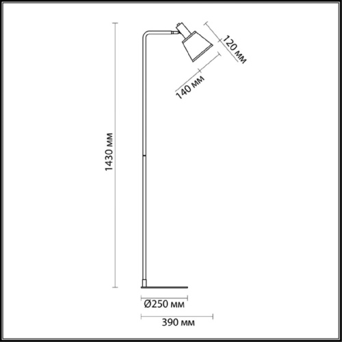 Торшер Lumion Marcus 3638/1F