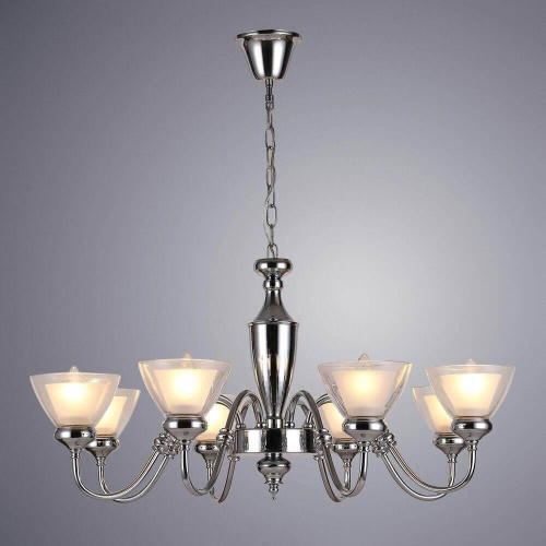 Подвесная люстра Arte Lamp A5184LM-8CC Подвесная люстра Arte Lamp A5184LM-8CC