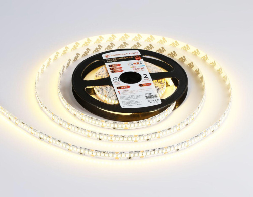Светодиодная лента Ambrella Light 18W/m 240LED/m 2835SMD теплый белый 5M GS3301