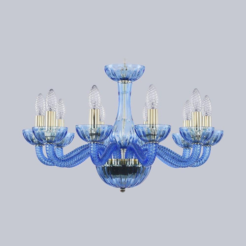 Подвесная люстра Bohemia Ivele 1311/10/200 G Aq/Aquamarime/M-1H