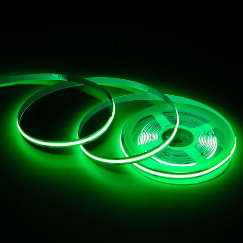 Светодиодная лента Apeyron 11W/m 352Led/m COB зеленый 5M 00-359 Светодиодная лента Apeyron 11W/m 352Led/m COB зеленый 5M 00-359