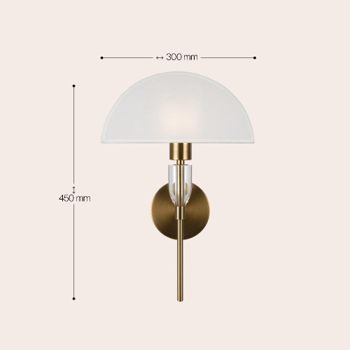 Настенный светильник (бра) Maytoni Z034WL-01BS