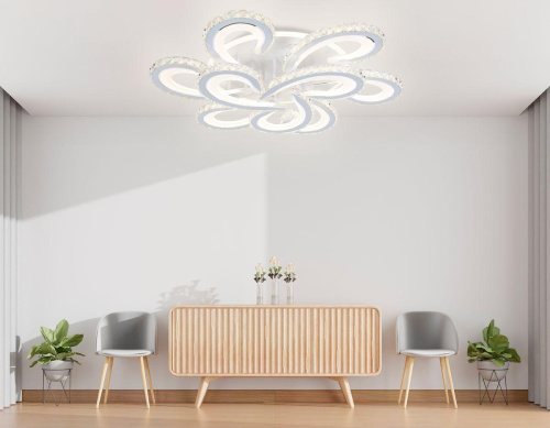 Потолочная светодиодная люстра Ambrella light Acrylica Ice FA1704