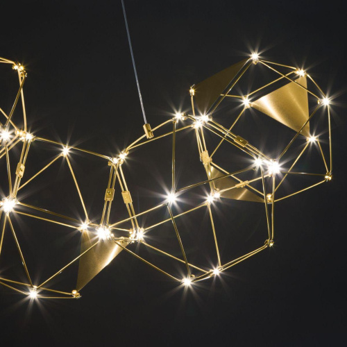 Подвесной светодиодный светильник Eurosvet Uma 90368/7 медь Подвесной светодиодный светильник Eurosvet Uma 90368/7 медь