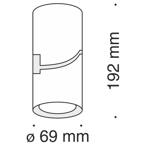 Светодиодный спот Maytoni Tube C019CW-01W Светодиодный спот Maytoni Tube C019CW-01W
