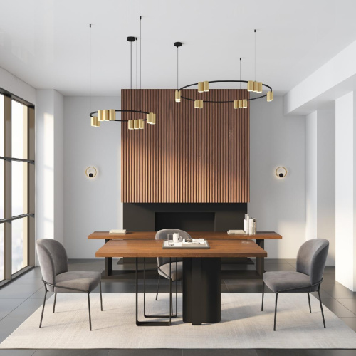 Бра Denkirs Orbit DK5060-BK+SG Бра Denkirs Orbit DK5060-BK+SG