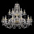 Подвесная люстра Bohemia Ivele 1402/12+6/360/2d/G