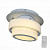 Потолочный светодиодный светильник ST Luce Ovale SL546.501.01