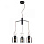 Подвесной светильник IMEX MD.0103-3-S BK+FGD