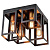 Потолочная люстра Lussole Loft Bullock LSP-8409