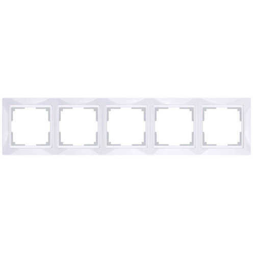 Рамка Werkel Snabb Basic на 5 постов белый WL03-Frame-04 4690389098796