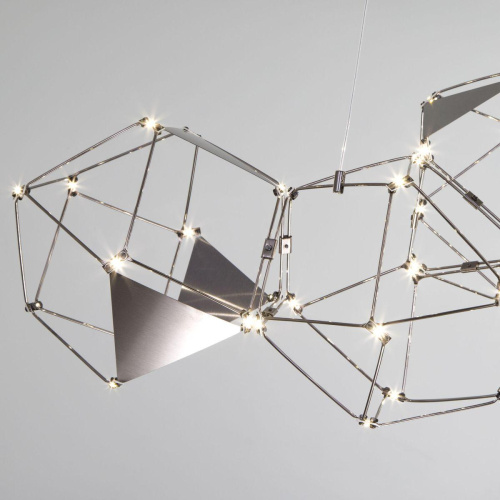 Подвесной светодиодный светильник Eurosvet Uma 90368/5 черный жемчуг Подвесной светодиодный светильник Eurosvet Uma 90368/5 черный жемчуг