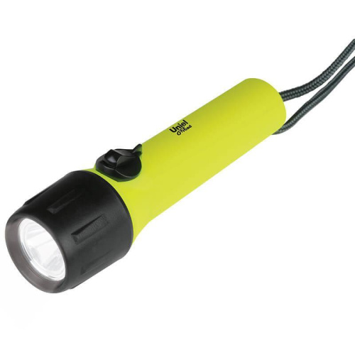 Карманный светодиодный фонарь Uniel от батареек 166х44 85 лм P-WP011-BB Yellow 08789 Карманный светодиодный фонарь Uniel от батареек 166х44 85 лм P-WP011-BB Yellow 08789